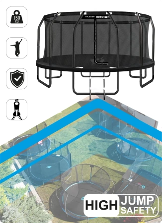 Trampolína THUNDER INSIDE ELITE 16FT (488 cm) BLACK