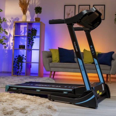 Elektrický bežecký pás THUNDER ICON-BLUE 