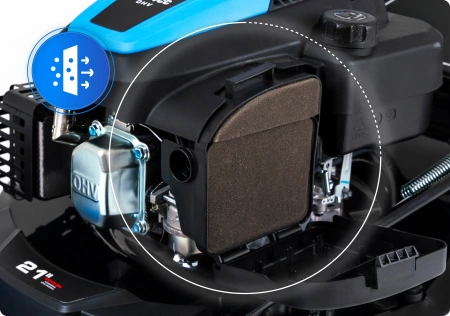 Benzínová kosačka Hexwelt HW-KS-224 53cm 4,4kW s pohonom