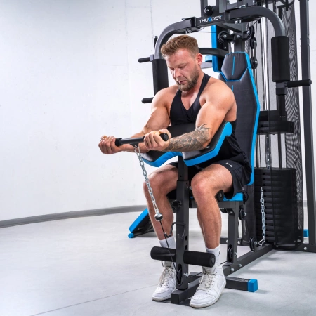 Posilňovacia veža s boxovacím vrecom THUNDER PUNCH 