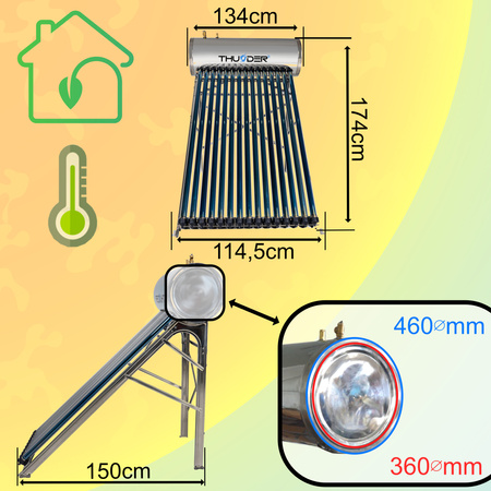 Tlakový zberač s nádržou THUNDER 150 L