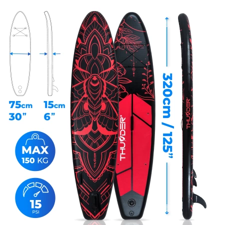 SUP doska 320cm THUNDER MOTH