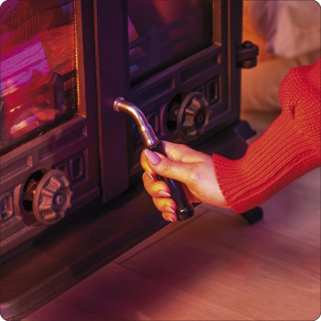 Liatinová pec na drevo ATAR 10 kW 