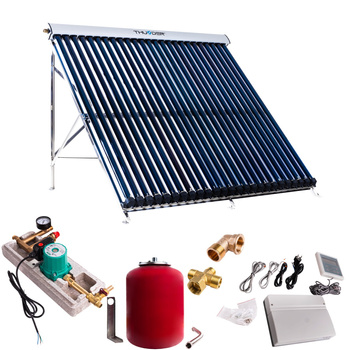 Solárny set s jedným vákuovým kolektorom 25 bez solárneho kábla a bez zásobníka