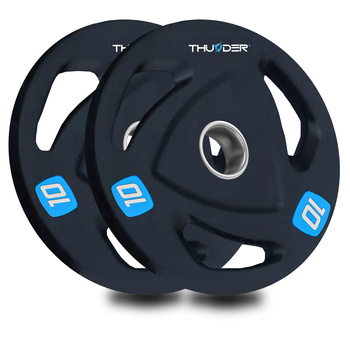 Sada olympijských závaží THUNDER 2x10 kg